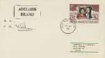 Adelaide Island Antarctica Postal Cover by David Finfrock