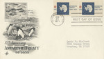 Antarctic Treaty Commemoration Postal Cover by David Finfrock