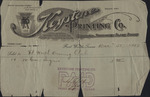 Keystone Printing Co. Receipt