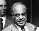 A photograph of an unidentified African American man