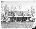 James Gray house located at site of homestead of Levi Bennett, Captain of Rangers stationed at Red River Station