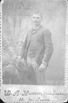 Cabinet card of Smith Winter by W. A. Hunter