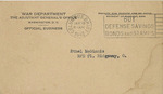Correspondence for Ethel McGinnis