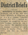 Newspaper Clipping of Gordon McGinnis