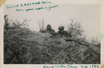 Two Servicemen at Camp Wolters