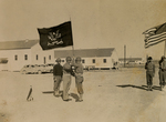Servicemen During a Flag Ceremony