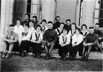 Group of male and female students at Grubbs Vocational College