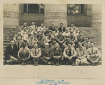 Photograph of the Actuarial Club at the University of Michigan in May 1949