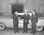 Hooker Vandergriff (left), Reverend Dr. W. V. Bane and Tom Vandergriff