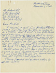 Letter from Maria Lenhoff Marcus to L. A. Ashley by Maria Lenhoff Carter
