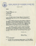 Correspondence from Robert Lee Carter to Christopher Columbus Henry and Ivory M. Davis by Robert Lee Carter