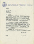 Letter from Ogden W. Fields and Robert L. Carter by Robert Lee Carter