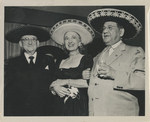 Jack Danciger, Mrs. Geo. Stevens, and Don Cosme Hinojosa