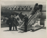 Photograph of Inauguration of Direct Service Between Dallas and Mexico