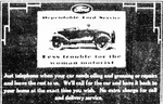 Ford Model A Advertisement by Jack Fleming