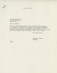 Correspondence related to the application of Jesse Dean Oliver, Arlington State College applicant by Charles S. Nelson