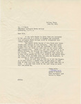 Correspondence from Arthur F. Stovall to Arlington State College President Dr. Jack R. Woolf by Arthur F. Stovall