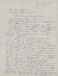 Correspondence sent from [Al Kincaid] Kincaid from Dallas, Texas to Arlington State College President Dr. Jack Royce Woolf