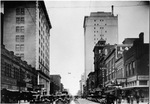 Downtown Fort Worth, Texas, on Houston Street at 6th Street looking south