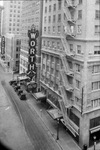 Fort Worth Club and Worth Theater marquee