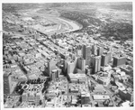 Aerial view of downtown Fort Worth, Texas