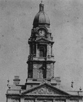 Clock tower of the Tarrant County courthouse