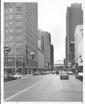 Blackstone Hotel and Lerner Shops department store, downtown Fort Worth, Texas