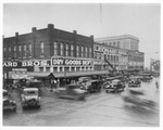 Leonard Brothers dry goods store, corner of Weatherford Street and Houston Street, Fort Worth, Texas