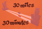 Dallas-Fort Worth Turnpike "30 miles 30 minutes"