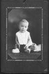 Jack D. White as a baby