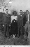 (Left to right) Horace Dumas, Billie Lorena Dumas White, Frank Dumas and Roddy Dumas