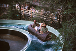 Log Flume ride at Six Flags Over Texas