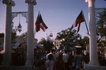 Entrance to the Confederacy section of Six Flags Over Texas