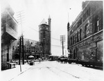 Fort Worth's Texas & Pacific Railway Station from Calhoun Street