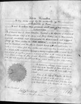 Sam Houston, Republic of Texas, comission of Texas Navy brig of war