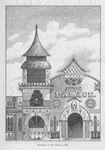 Texas Spring Palace Catalogue ink drawing, 1890