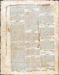 Telegraph and Texas Register, March 24, 1836, back page