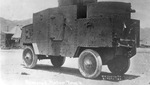 Armored truck used by American forces during Mexican Revolution by W. H. Horne Company