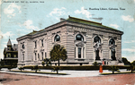 Postcard: 1630. Rosenberg Library, Galveston, Texas