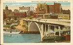 Postcard of Main Street Viaduct and Ship Channel