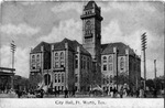 Postcard of the Fort Worth, Texas city hall