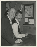 Joe Dulle and Bob Bolen next to Drawing
