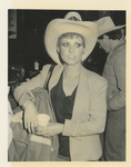 Woman wearing a Cowboy hat