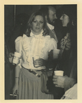 Woman with a Drink and Cigarette