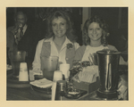 Women serving drinks
