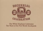 White Elephant Saloon 10-Year Invitation