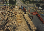 Construction workers at a Rooftop
