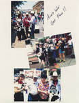 People having fun at the Fort Worth Stockyards