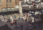 Cowboys in Horses with Banners