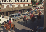 Red Cowboys at Christmas Parade